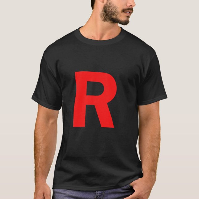 T-shirt Équipe Rocke Go Posez Tous Les Monstres Là-Bas (Devant)