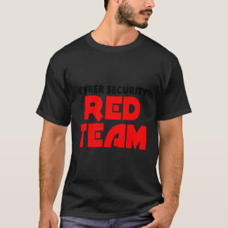 T-shirt Équipe Rouge Cyber Sécurité Ceh Hacking Hommes Hac