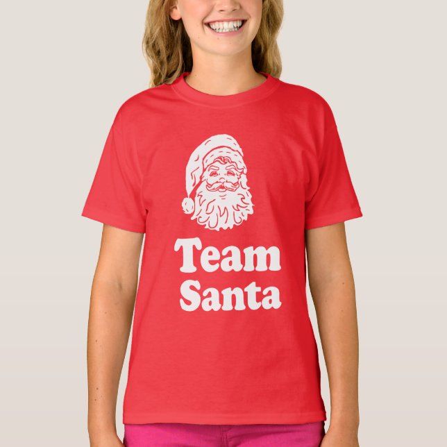 T-shirt Équipe Santa (Devant)