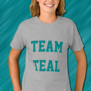 T-shirt Équipe sarcelle