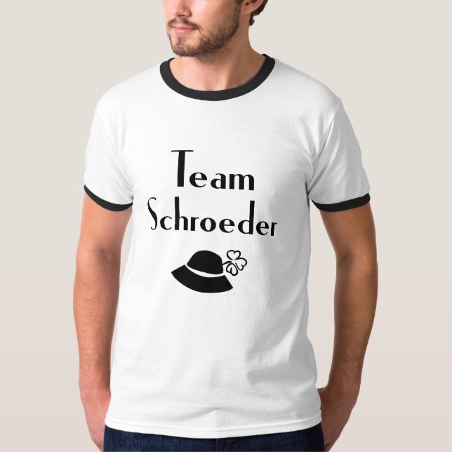 T-shirt Équipe Schroeder (Devant)