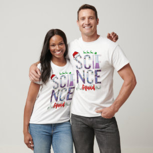 T-shirt Équipe scientifique célébrant l'exploration du sav