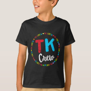 T-shirt Équipe scolaire de maternelle transitionnelle Équi