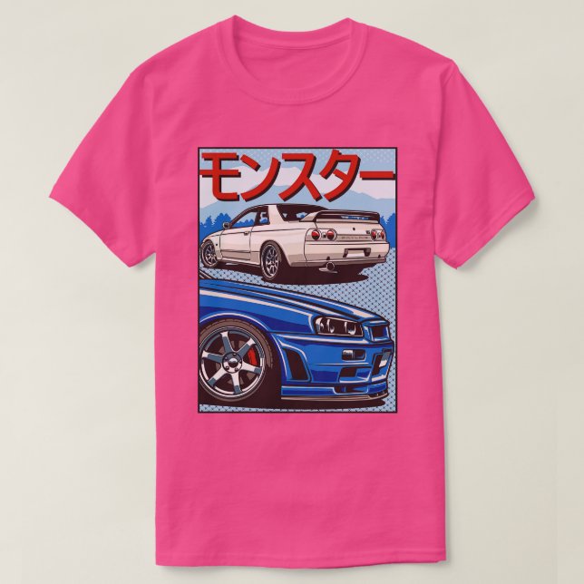 T-shirt Équipe Skyline GTR (Design devant)