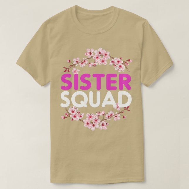 T-shirt Équipe soeur1 (Design devant)