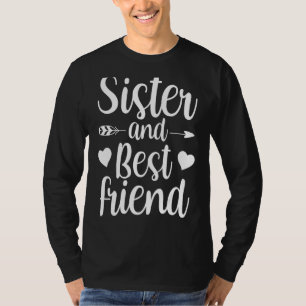 T-shirt Équipe Soeur Et Meilleure Amitié