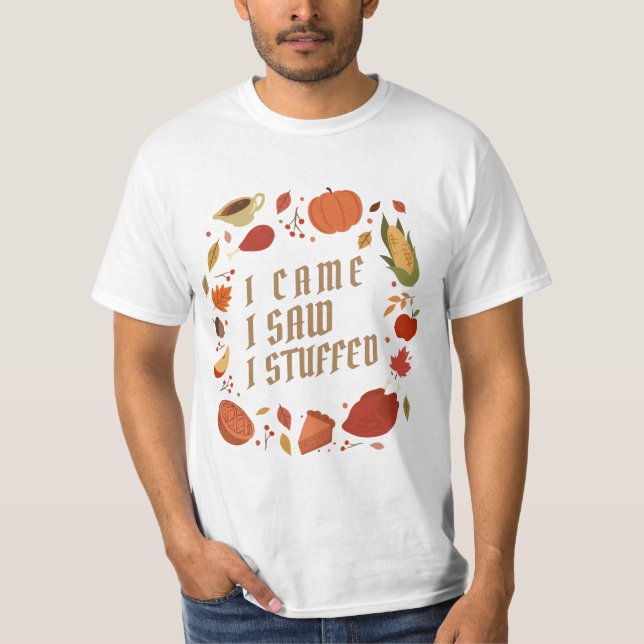T-shirt Équipe spéciale Thanksgiving (Devant)