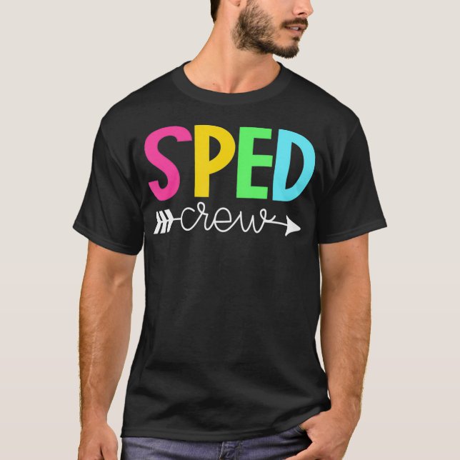 T-shirt Équipe SPED de l'éducation spéciale Tribe_3 (Devant)