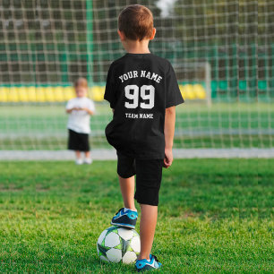 T-shirt Équipe sportive personnalisée Jersey Blanc Numéro 