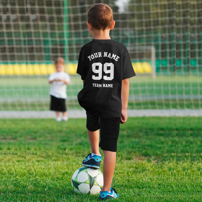 T-shirt Équipe sportive personnalisée Jersey Blanc Numéro  (Créateur téléchargé)