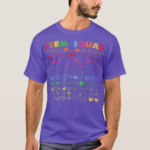 T-shirt Équipe STEM Science Technologie Génie Math Thé