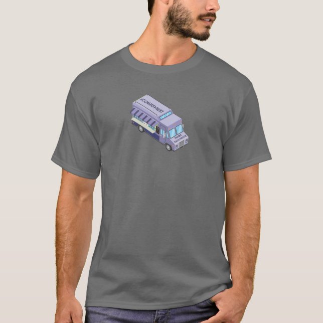 T-shirt Équipe Taco Truck Mens Grey (Devant)