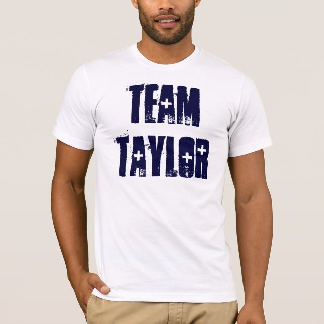 T-SHIRT ÉQUIPE TAYLOR (Devant)