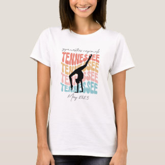 T-shirt Équipe Tennessee Gymnastique 2023