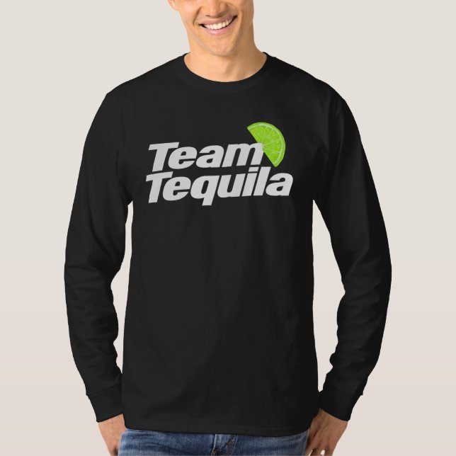 T-shirt Équipe Tequila Tequila ou buveur 2 (Devant)