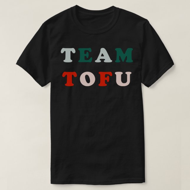 T-shirt Équipe Tofu (Design devant)