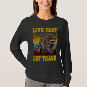 T-shirt Équipe Trash Opossum Raton laveur