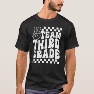 T-shirt Équipe Troisième Classe Paix Main Super Premier Jo