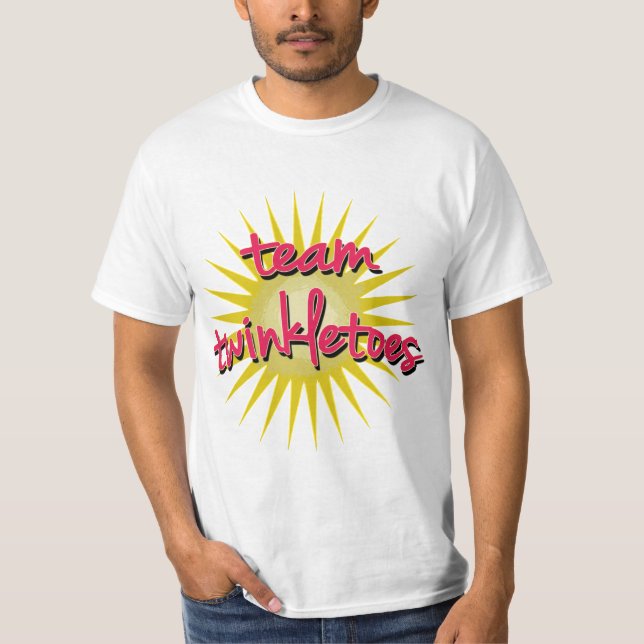 T-shirt Équipe Twinkletoes avec Starburst (Devant)