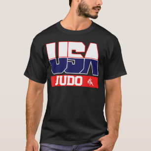 T-shirt Équipe Usa Judo - Américaine