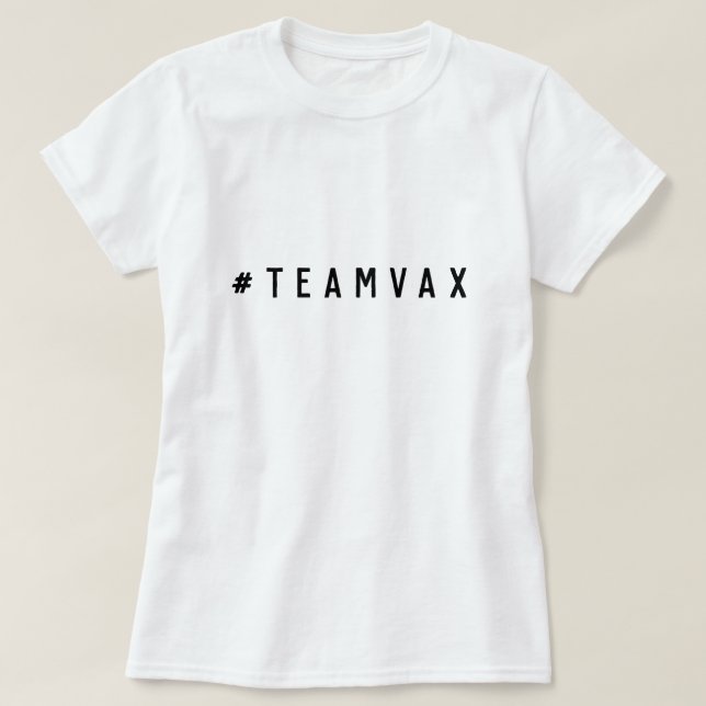 T-shirt Équipe Vax | Pro Vaccine Convid moderne 19 Vaccina (Design devant)