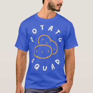 T-shirt Équipe végétarienne de pomme de terre pour amoureu