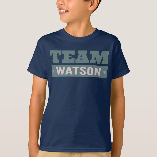 T-shirt Équipe Watson (Devant)