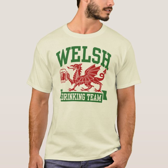 T-shirt Équipe Welsh (Devant)