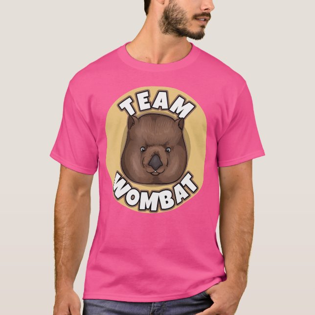 T-shirt Équipe Wombat (Devant)