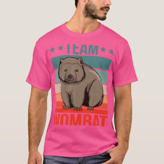 T-shirt Équipe Wombat Citation Australie Wombat