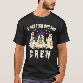 T-shirt Équipe XRay Tech Boo Funny Halloween Radiology Tec