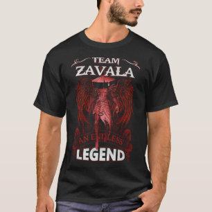 T-shirt Équipe ZAVALA - Une LÉGENDE infinie