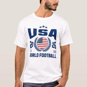 T-shirt Équipement de fan de football USA 2026 - Football