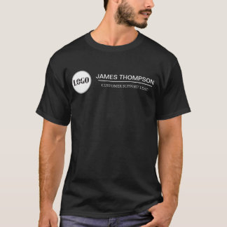 T-shirt Équipement de logo personnalisé pour l'employé de