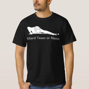 T-shirt Équipement d'équipe de ligue de billard personnali