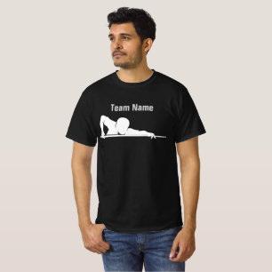 T-shirt Équipement d'équipe de ligue de billard personnali