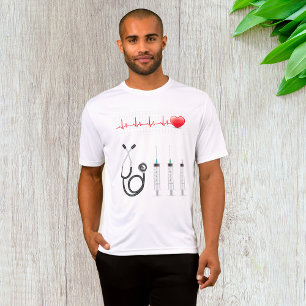 T-shirt Équipement médical Battement de cœur Santé