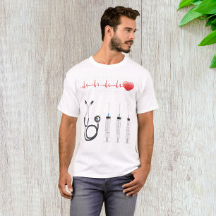 T-shirt Équipement médical Battement de cœur Santé