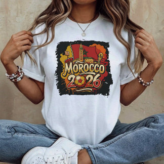 T-shirt Équipement pour les fans de la Coupe du Monde Maro