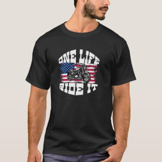 T-shirt Équipements moto moto superbike changement de vite