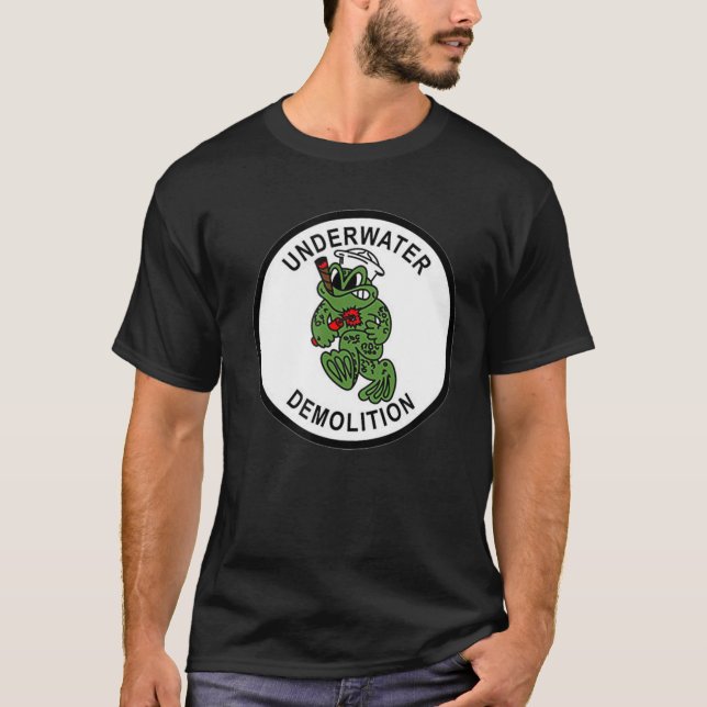 T-shirt  Equipes de démolition sous-marine Seals de protec (Devant)
