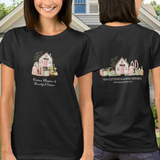 T-shirt Équipes de services de nettoyage de maison uniques