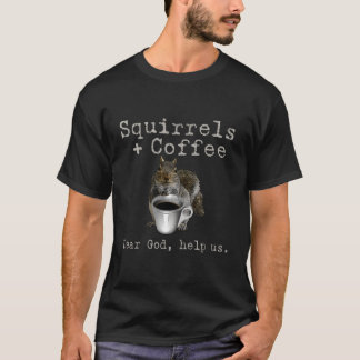 T-shirt Equipes et café amusant