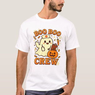 T-shirt Équipière Boo Boo Infirmière Drôle Halloween Fantô