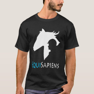 T-shirt Equisapiens Équitation Drôle Amateur de Cheval