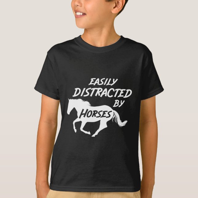 T-shirt Équitation (Devant)