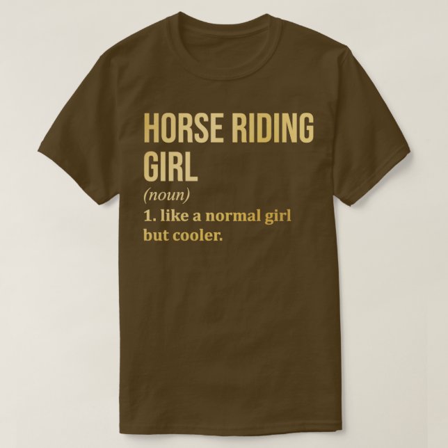 T-shirt Équitation2 (Design devant)
