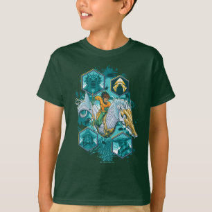 T-shirt Équitation Aquaman À Cheval Dans Les Royaumes