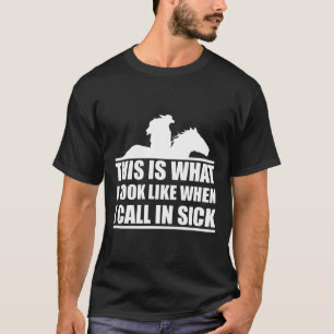 T-shirt Équitation C'Est Ce À Quoi Je Ressemble Quand J'Ap