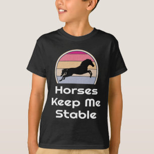 T-shirt Équitation Équestre cavalier équitation Cheval Gar